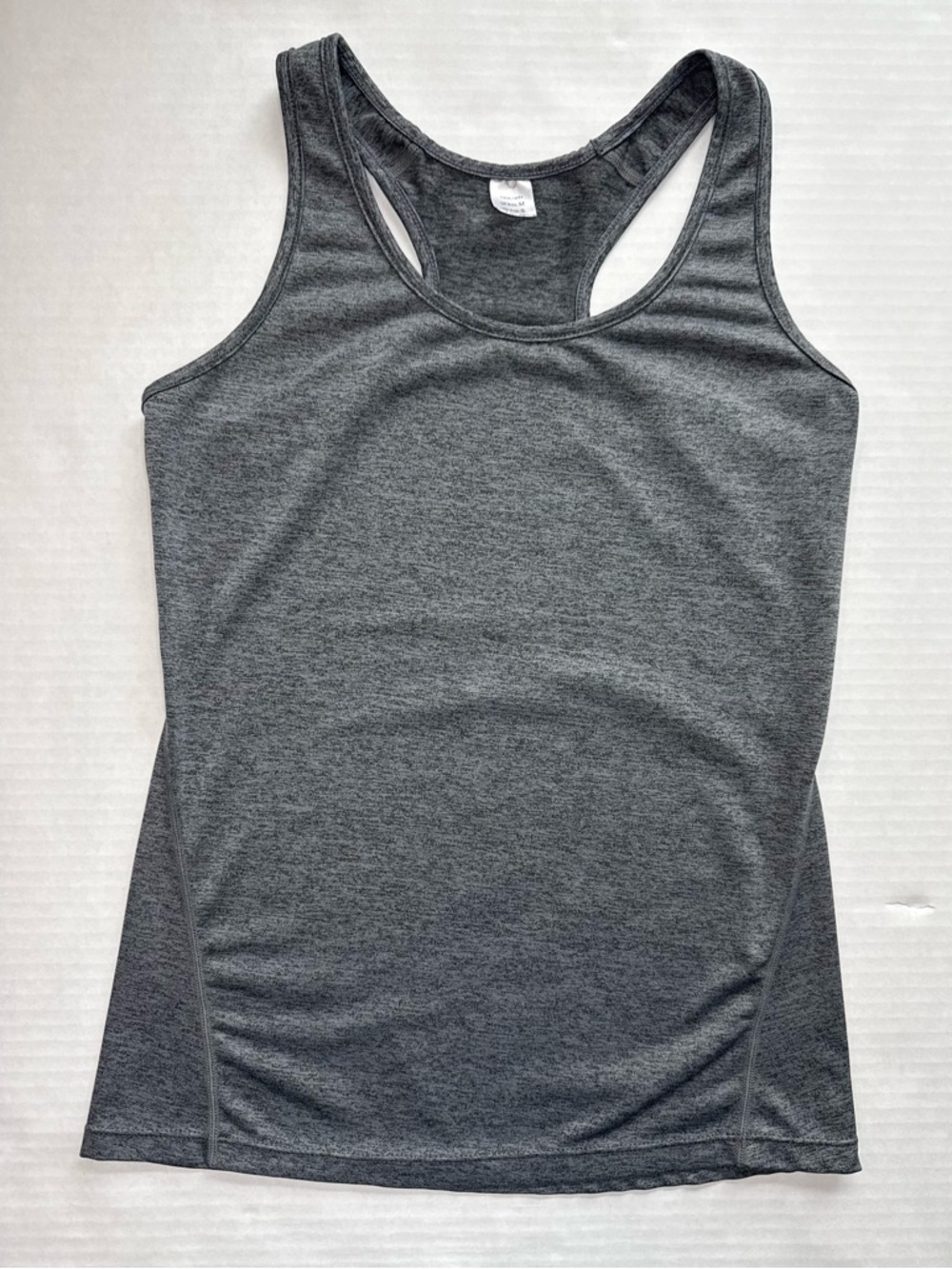 Compression Tank Top Heather Gray Size S
